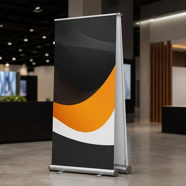 Roll-Up Premium con estructura reforzada para venta en eventos